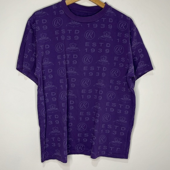 Hiphic Purple Crown Royal short sleeve T-shirt size large - Picture 2 of 8